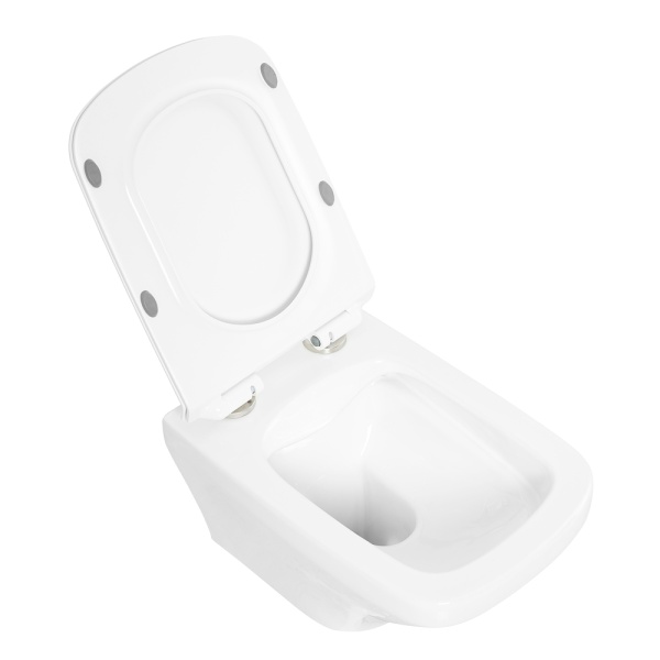 Унитаз подвесной BelBagno Sela BB3201CHR Rimless фаянс белый