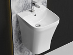 Раковина подвесная моноблок прямоугольная Ceramica Nova Dion CN6067 фарфор цвет белый