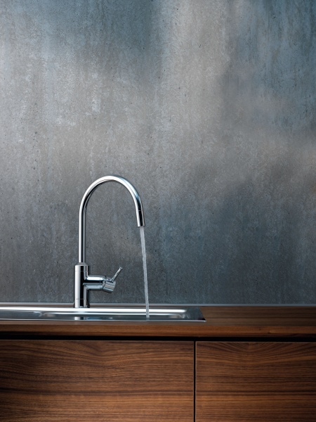 Смеситель для кухни Kludi Bozz 428510576 без подключения к фильтру хром