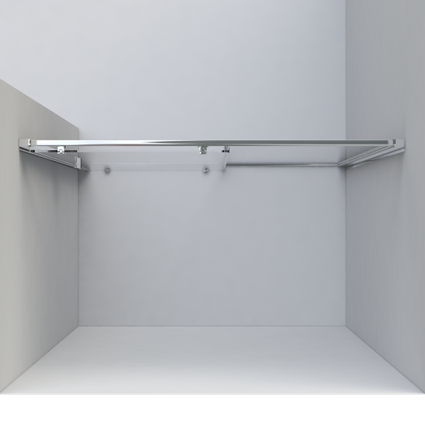 Душевая дверь Vincea Garda VDS-1G135CH 135 см стекла матовые, профиль хром