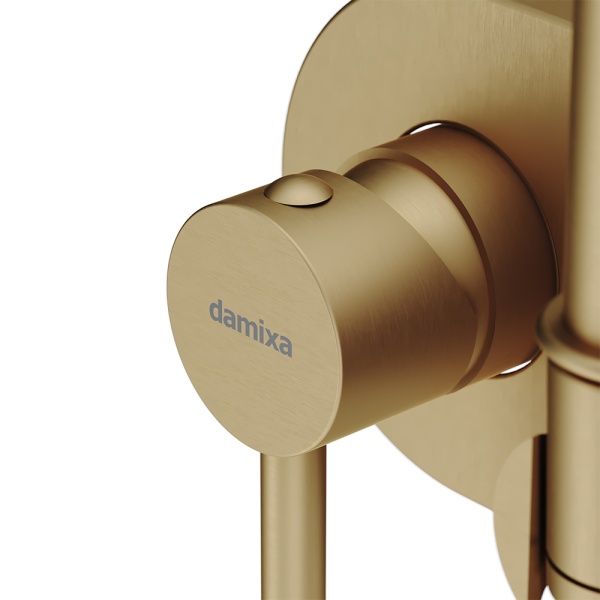 Гигиенический душ Damixa Option 214000000 встраиваемый в стену бронза