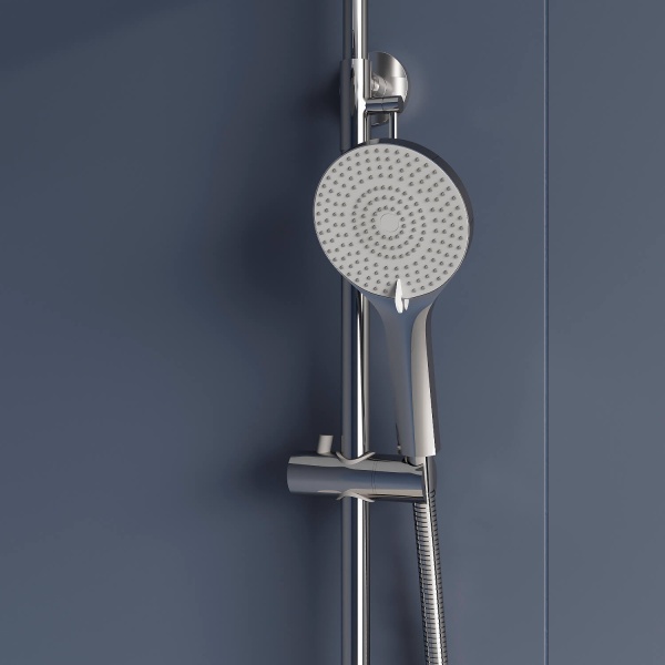 Душевая система со смесителем RGW Shower Panels 51140133-01 монтаж настенная без термостата хром