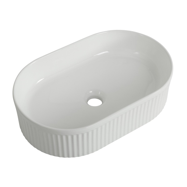 Раковина  овальная BelBagno  BB1497 фаянс цвет белый глянцевый