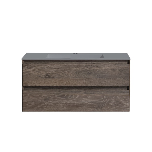 Тумба  подвесная Vincea Luka VMC-2L100RO 100 см  2 ящика цвет R.Oak 