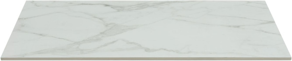 Столешница для ванной Allen Brau Liberty 1.330012.M 85.8 см керамогранит, цвет белый