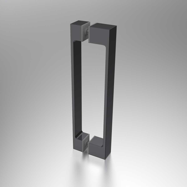 Душевая дверь Vincea Alpha VDP-3AL850CLGM 85 см стекла прозрачные, профиль вороненая сталь