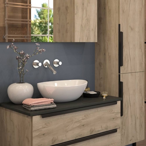 Раковина накладная овальная Maretti Eleganza EN13NS87-844 фарфор цвет белый