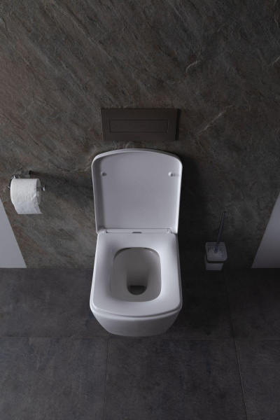 Унитаз подвесной Allen Brau Liberty 4.33004.20 каскадный керамика белый
