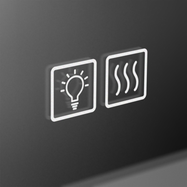 Зеркало с подсветкой BelBagno  SPC-GRT-1000-600-LED-TCH-WARM 100x60 сенсор