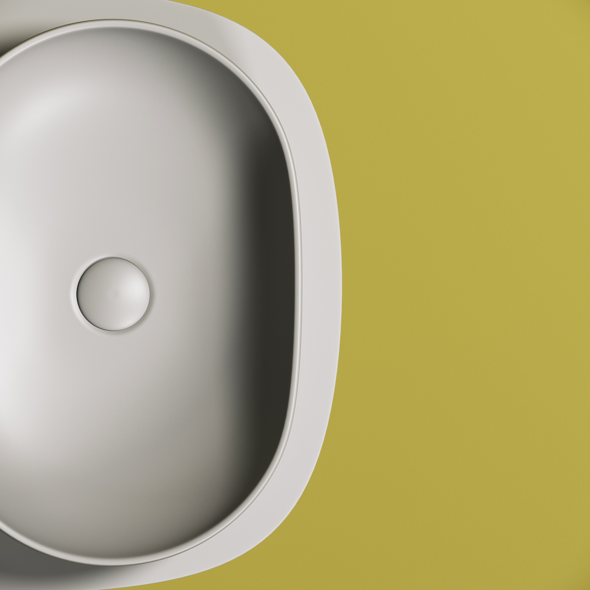 Раковина накладная овальная Ceramica Nova Element CN6047MH фарфор цвет серый матовый