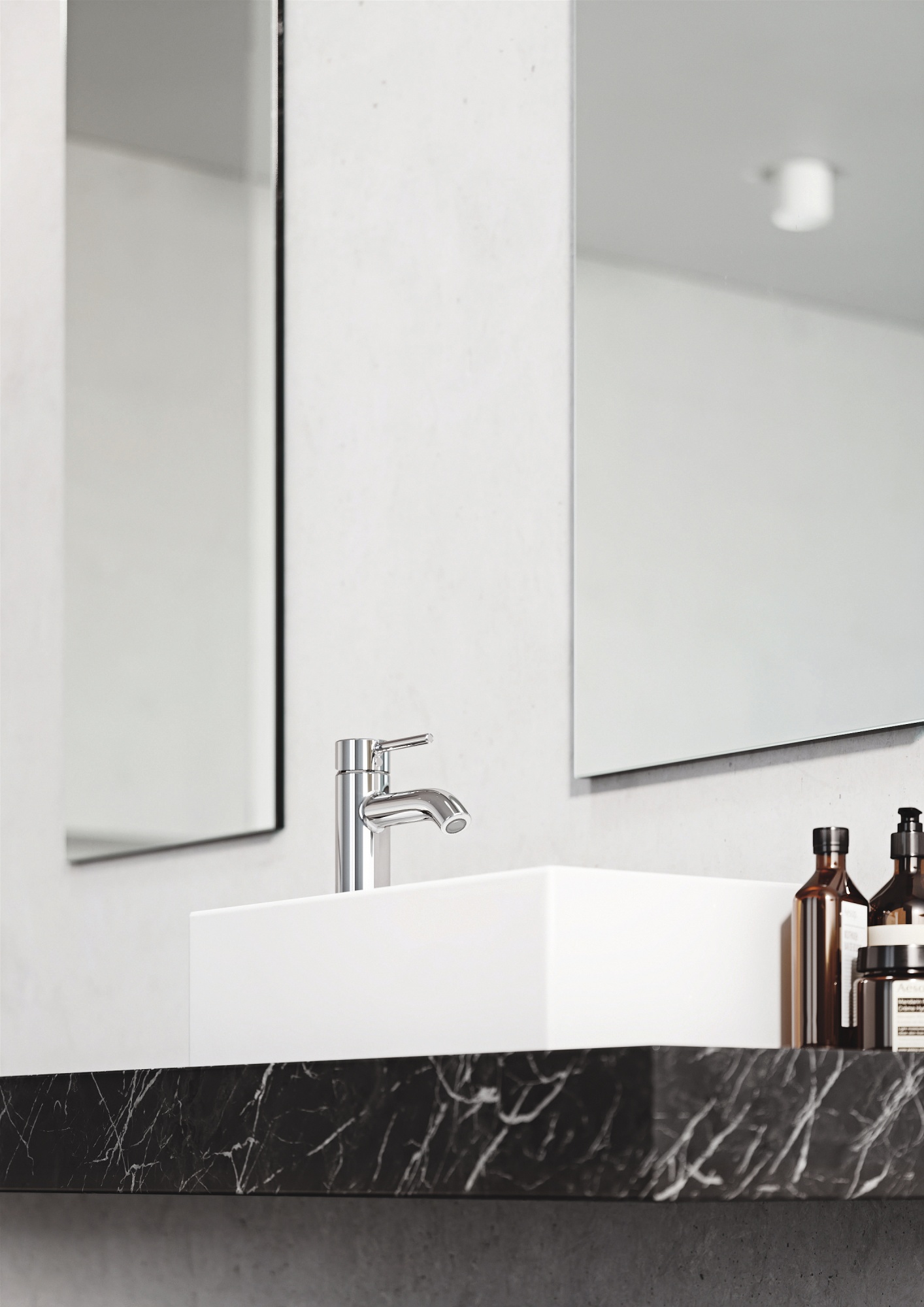 Смеситель для раковины Kludi Bozz 382720576 хром
