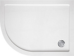 Душевой поддон низкий Cezares SMC TRAY-M-RH-120/90-550-35-W-R ассиметричный стеклопластик 120x90 белый