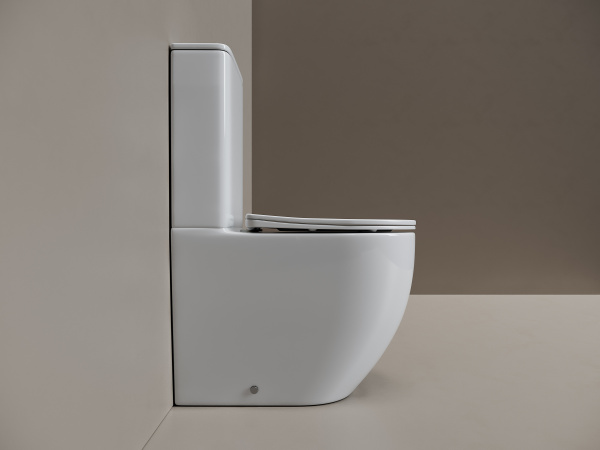 Унитаз напольный Ceramica Nova Mia CN1801T Tornado фарфор белый