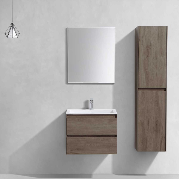 Тумба  подвесная Vincea Luka VMC-2L600RO 60 см  2 ящика цвет R.Oak 