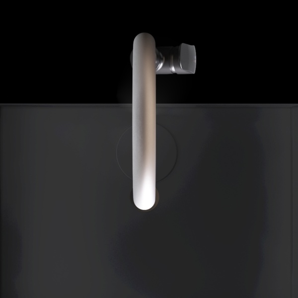 Смеситель для кухни Am.Pm Like F8007826 с подключением к фильтру черный/бежевый