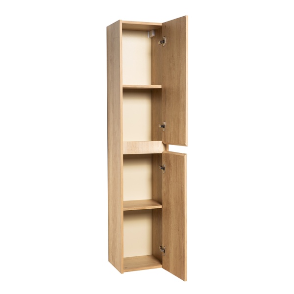 Шкаф-пенал настенный BelBagno Kraft KRAFT-1600-2A-SC-RNN-R правый цвет Rovere Nebrasca Nature