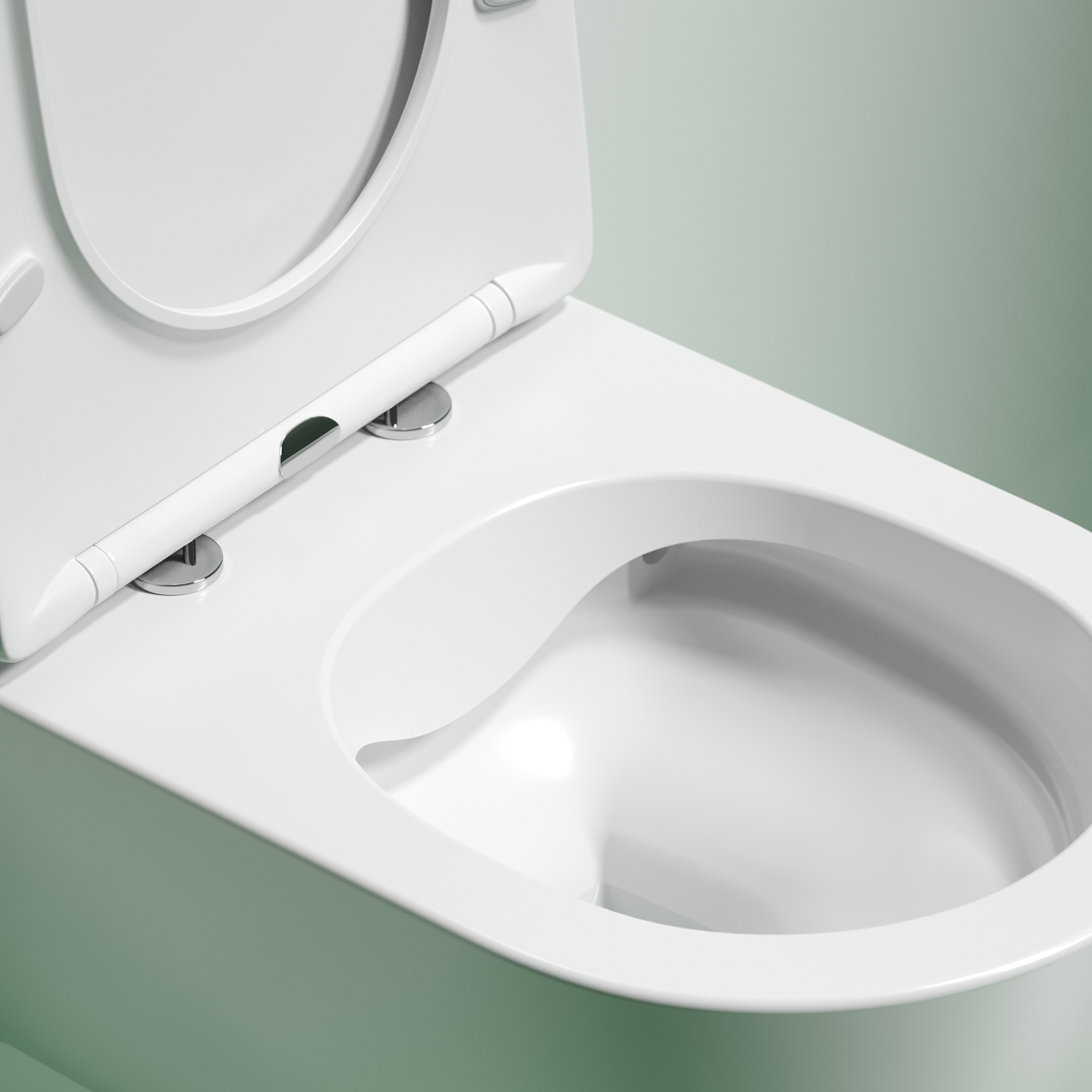 Унитаз подвесной Ceramica Nova Modena CN6063MW Rimless фарфор белый матовый