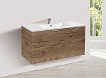 Тумба  подвесная Vincea Mia VMC-2MC100VO 100 см  2 ящика цвет V.Oak 