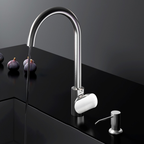 Смеситель для кухни Am.Pm Like F8007T11 с подключением к фильтру сатин