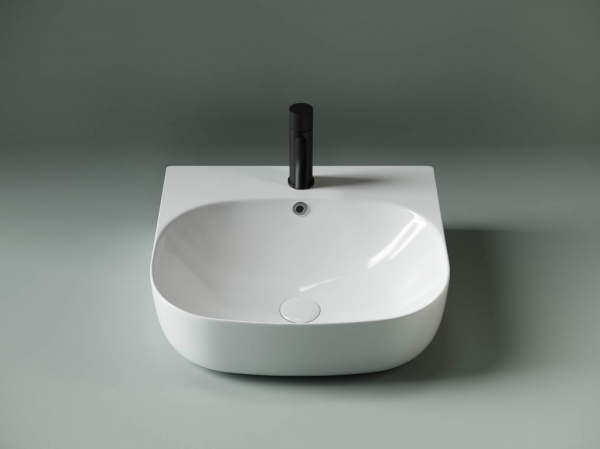 Раковина накладная прямоугольная Ceramica Nova Element CN5011 фарфор цвет белый