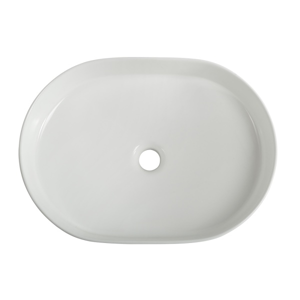 Раковина  овальная BelBagno  BB1483 фаянс цвет белый глянцевый