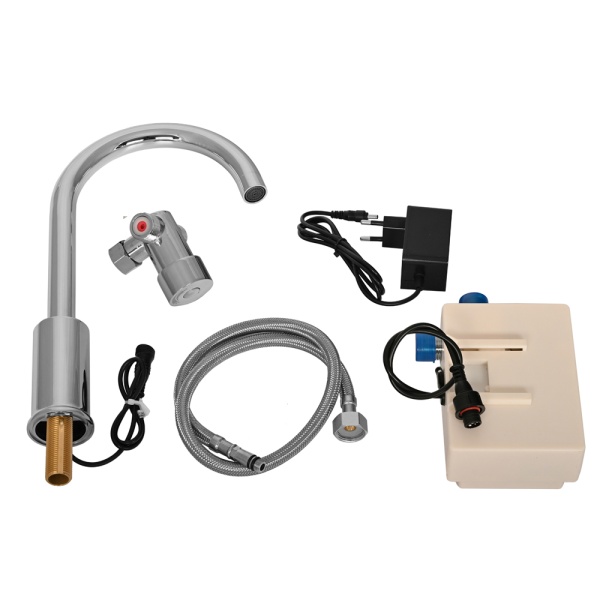 Смеситель для кухни Raiber Sensor RSF88198 без подключения к фильтру хром