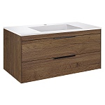 Тумба  подвесная Vincea Chiara 2D VMC-2C2100TO 100 см  2 ящика цвет T.Oak 
