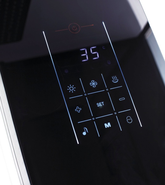 Душевая кабина с крышей Orans Diamond SR-89101RS Black квадратная   100x100 стекла прозрачные, профиль черный