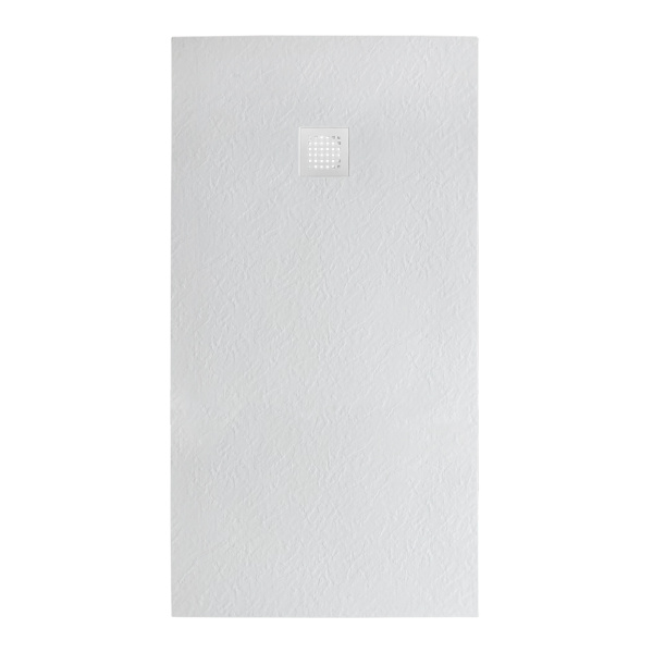 Душевой поддон низкий BelBagno Uno TRAY-MR-UNO-AH-170/70-35-W-BO прямоугольный литьевой мрамор 170x70 белый