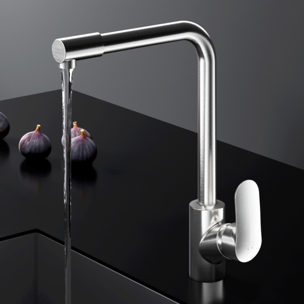 Смеситель для кухни Am.Pm Like F8005711 без подключения к фильтру сатин