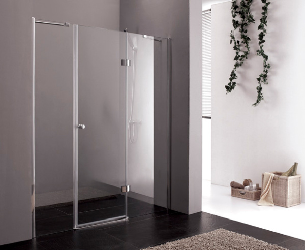 Душевая дверь Cezares Verona VERONA-B-13-40+60/60-P-Cr-R 120 см стекла прозрачные, профиль хром