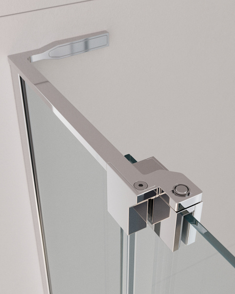 Душевая дверь распашная Cezares Slider SLIDER-B-1-70/80-C-Cr 70-80 см стекла прозрачные профиль хром