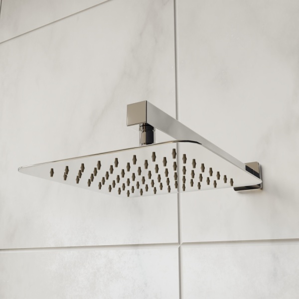 Душевая система со смесителем RGW Shower Panels 511408371-01 монтаж встраиваемая в стену с термостатом хром