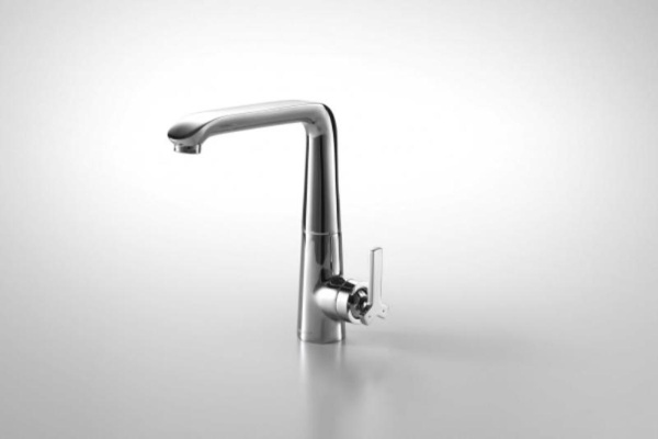 Смеситель для кухни Bravat Waterfall F773107C-1 без подключения к фильтру хром