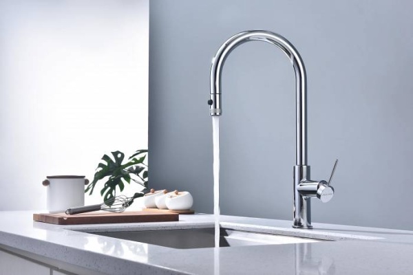 Смеситель для кухни Paulmark Galant Ga213077-CR с подключением к фильтру хром