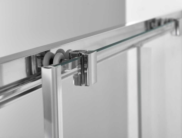 Душевая дверь Vincea Alpha VDS-3AL120CLB 120 см стекла прозрачные, профиль черный