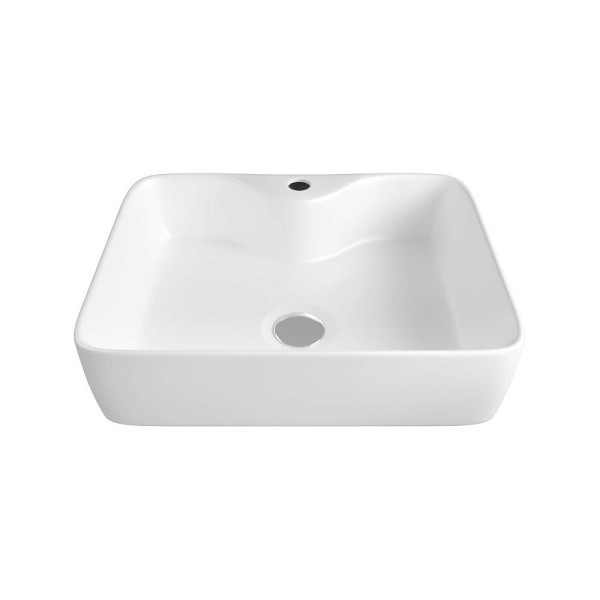 Раковина накладная прямоугольная Maretti Umbria UM13NS96-844 фарфор цвет белый