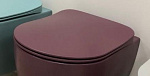Крышка-сиденье Creavit Duck KC0903.01.1900E цвет бордовый матовый