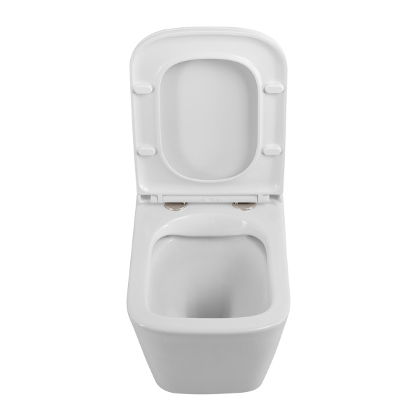 Унитаз подвесной BelBagno Due BB3103CHR/SC Rimless фаянс белый