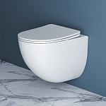 Унитаз подвесной BelBagno Amanda BB051CHR Rimless фаянс белый